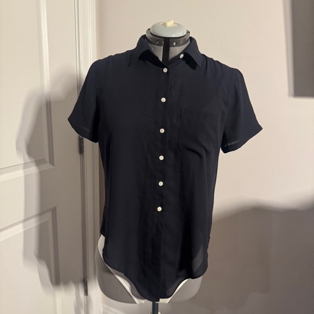 J. Crew Navy Women's Blouse